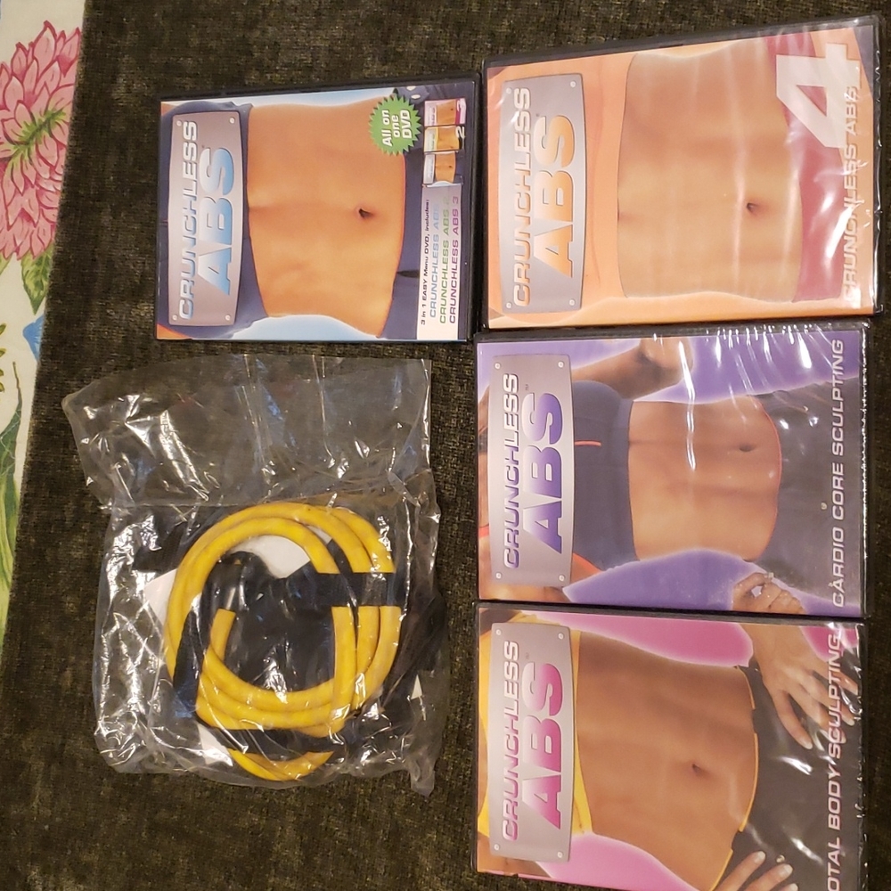 Crunchless Abs workout vhs videos